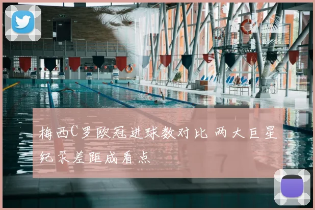 梅西C罗欧冠进球数对比 两大巨星纪录差距成看点
